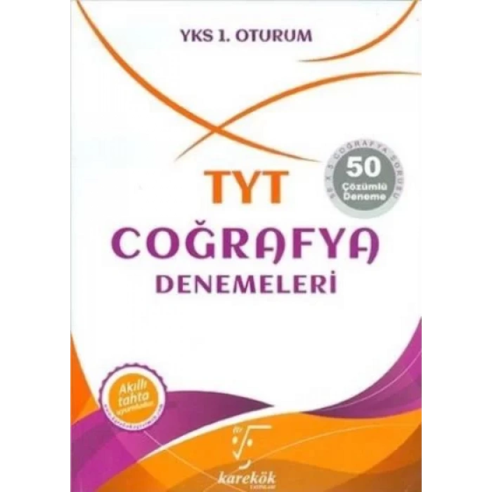 KAREKÖK TYT COĞRAFYA 50 DENEME (ÇÖZÜMLÜ)
