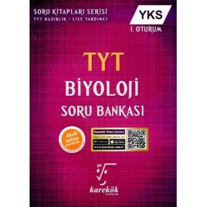 KAREKÖK TYT BİYOLOJİ SORU BANKASI