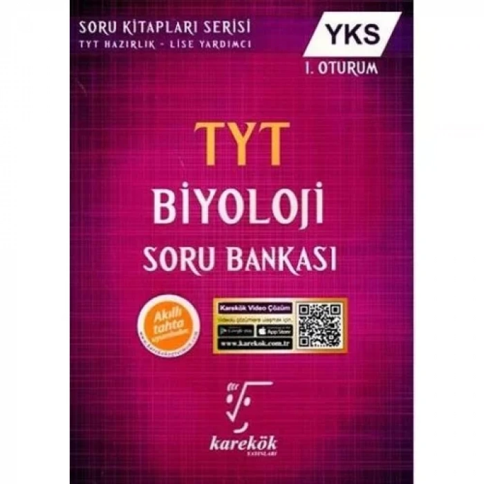 KAREKÖK TYT BİYOLOJİ SORU BANKASI