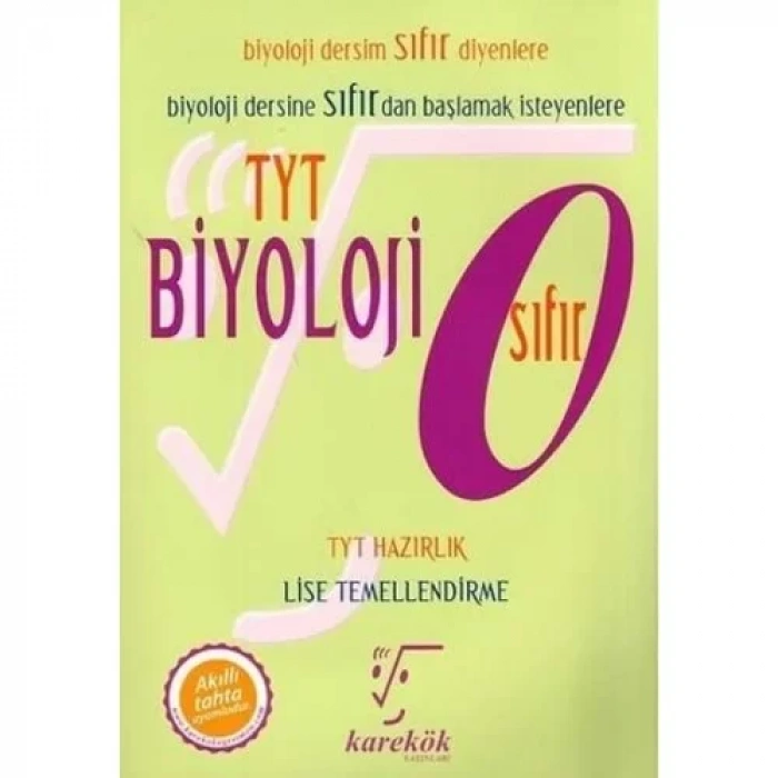 KAREKÖK TYT BİYOLOJİ SIFIR