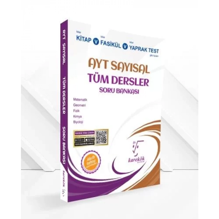 KAREKÖK AYT SAYISAL TÜMDERSLER SORU BANKASI