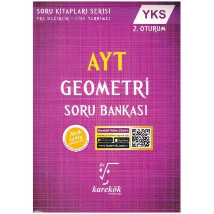 KAREKÖK AYT GEOMETRİ SORU BANKASI