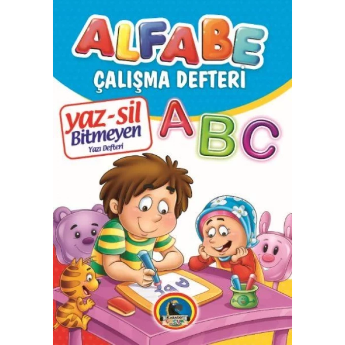KARATAY YAZ SİL BİTMEYEN YAZI DEFTERİ ALFABE