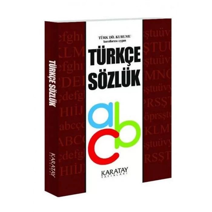 KARATAY TÜRKÇE SÖZLÜK 2.HM KÜÇÜK BOY KARTON KAPAK