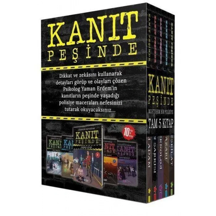 KANIT PEŞİNDE 5 KİTAP SET - ACAYİP