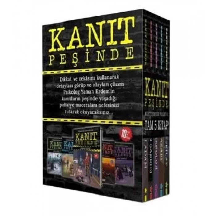 KANIT PEŞİNDE 5 KİTAP SET - ACAYİP