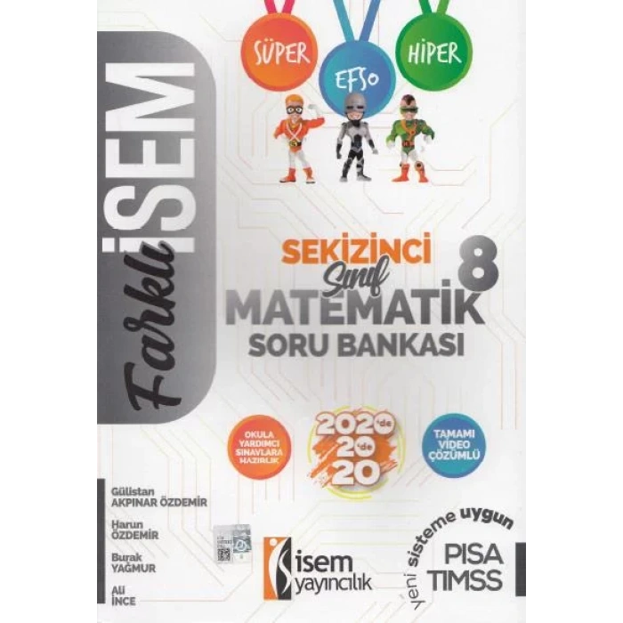 İSEM 8.SINIF MATEMATİK SORU BANKASI
