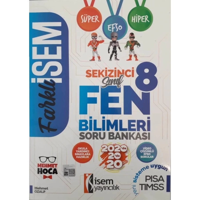 İSEM 8.SINIF FEN BİLİMLERİ SORU BANKASI