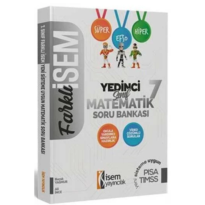 İSEM 7.SINIF MATEMATİK SORU BANKASI