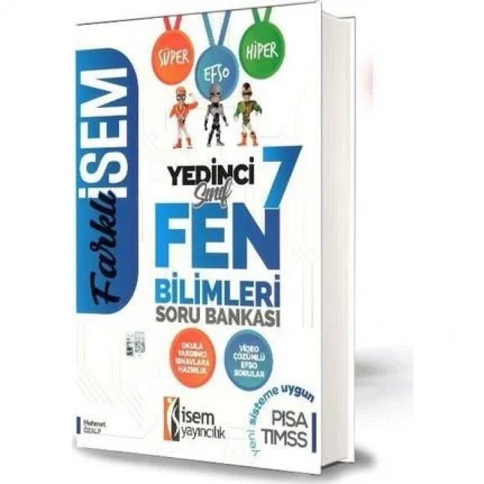 İSEM 7.SINIF FEN BİLİMLERİ SORU BANKASI