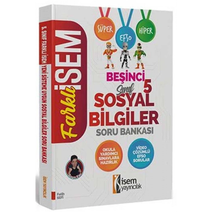 İSEM 5.SINIF SOSYAL BİLİMLERİ SORU BANKASI