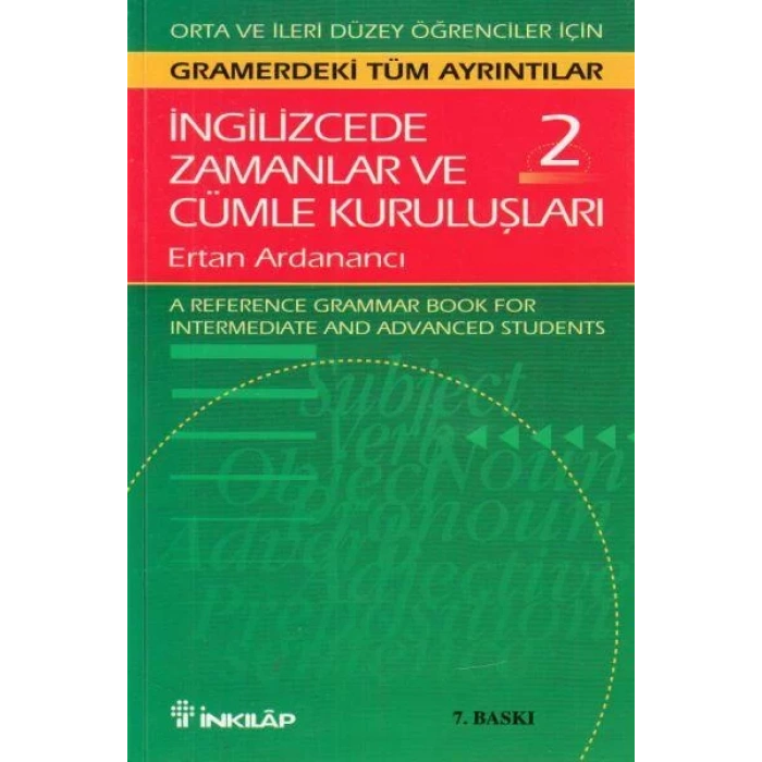 İNKILAP İNGİLİZCEDE ZAMANLAR VE CÜMLE KURULUŞLAR2