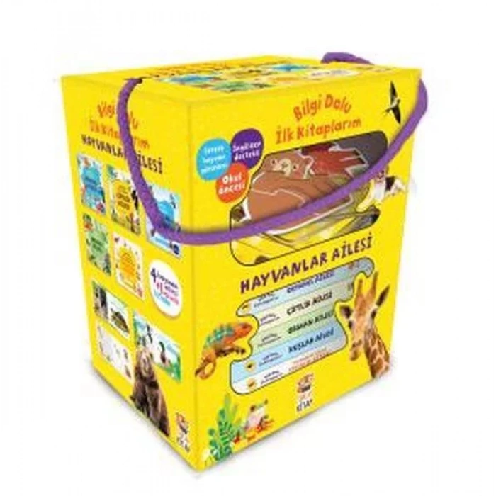 İLK KİTAPLARIM HAYVANLAR AİLESİ ( 5 SET ) - SİNCAP