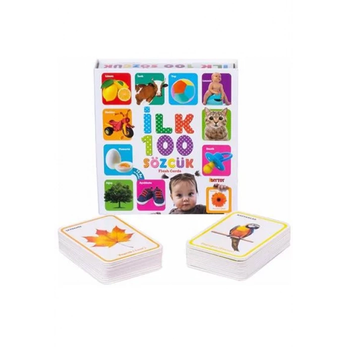 İLK 100 SÖZCÜK FLASH CARDS - DIYTOY