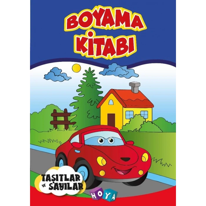 HOYA BOYAMA KİTABI 5-6 YAŞ TAŞITLAR SAYILAR