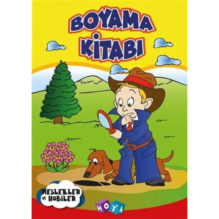 HOYA BOYAMA KİTABI 5-6 YAŞ HOBİ MESLEKLER