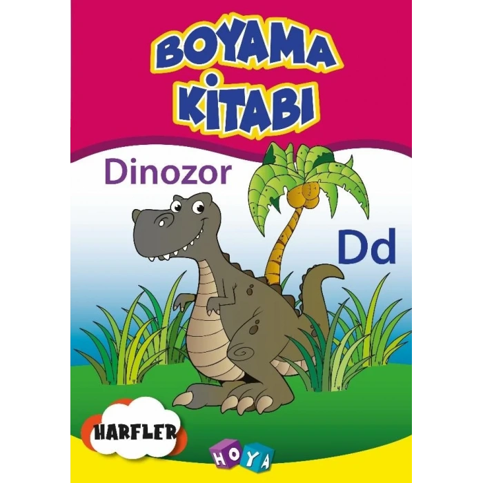 HOYA BOYAMA KİTABI 5-6 YAŞ HARFLER