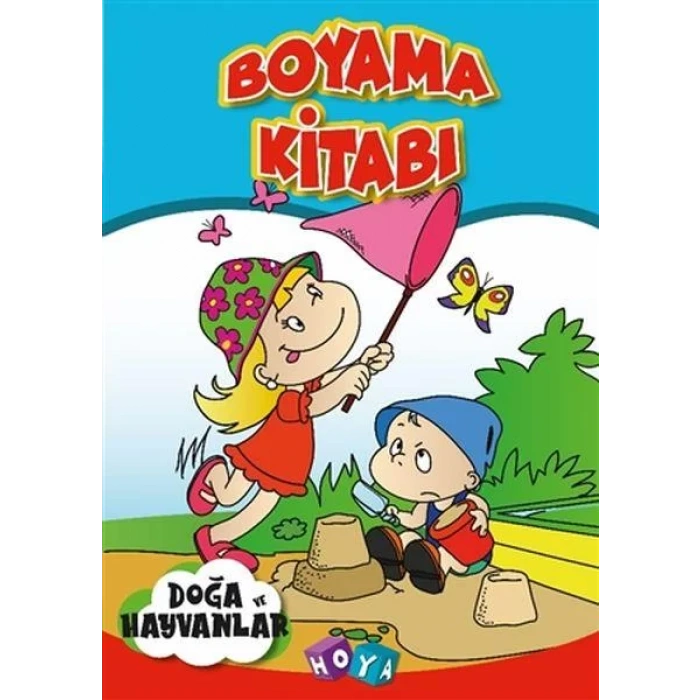 HOYA BOYAMA KİTABI 5-6 YAŞ DOĞA HAYVANLAR