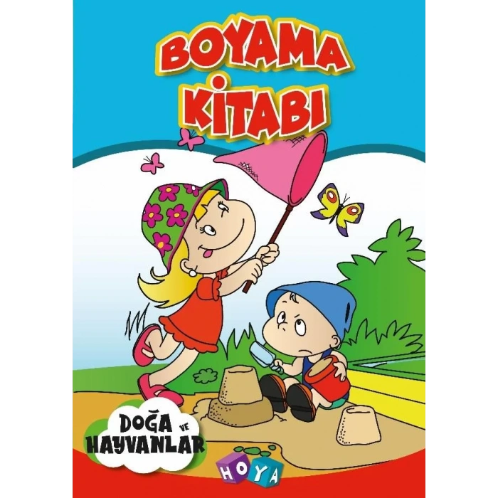 HOYA BOYAMA KİTABI 5-6 YAŞ DOĞA HAYVANLAR