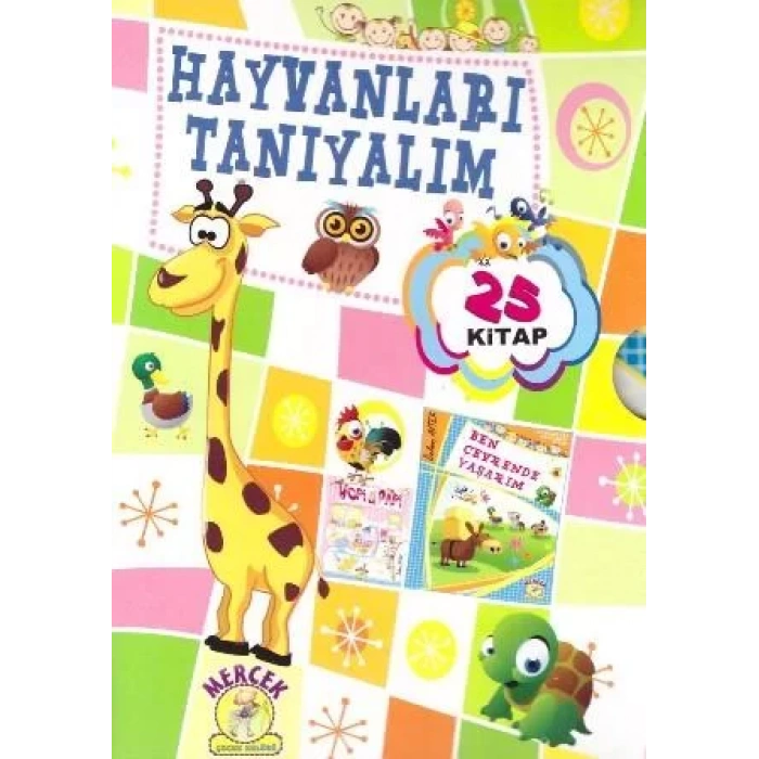 HAYVANLARI TANIYALIM (20 KİTAP) 1.SINIF - MERCEK