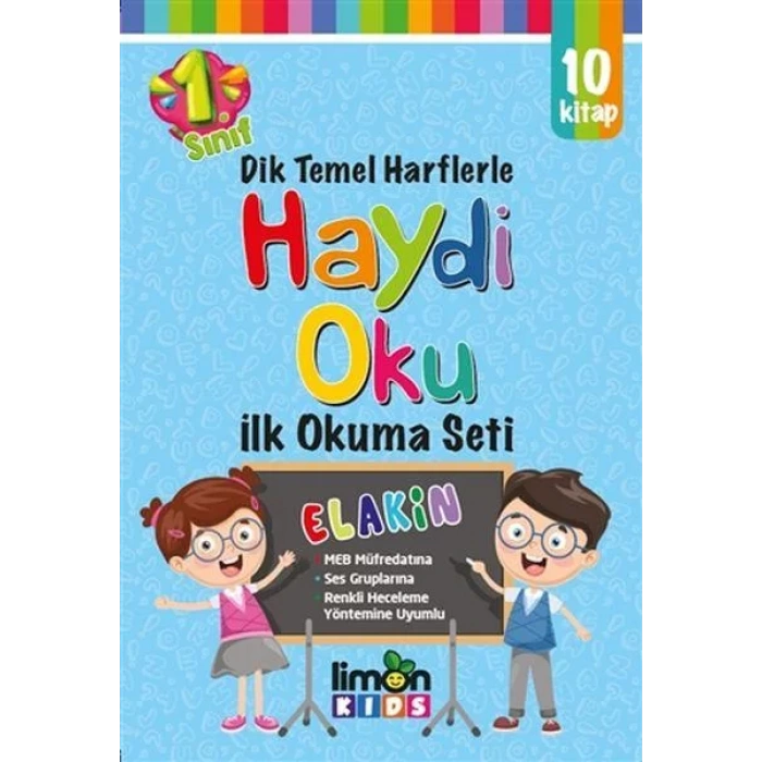 HAYDİ OKU İLK OKUMA SETİ (10 KİTAP) - LİMON KİDS