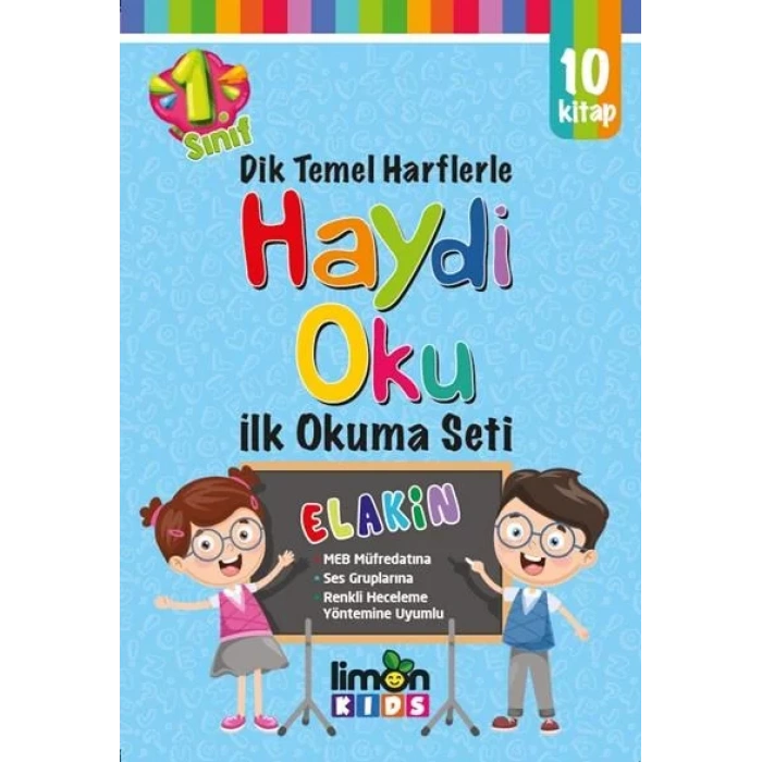 HAYDİ OKU İLK OKUMA SETİ (10 KİTAP) - LİMON KİDS
