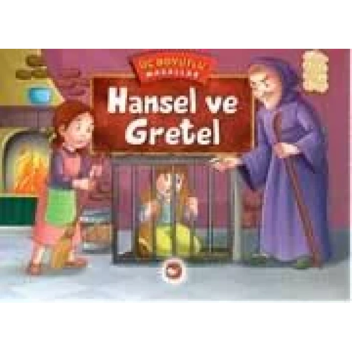 HANSEL VE GRATEL ÜÇ BOYUTLU MASALLAR -BEYAZ BALİNA