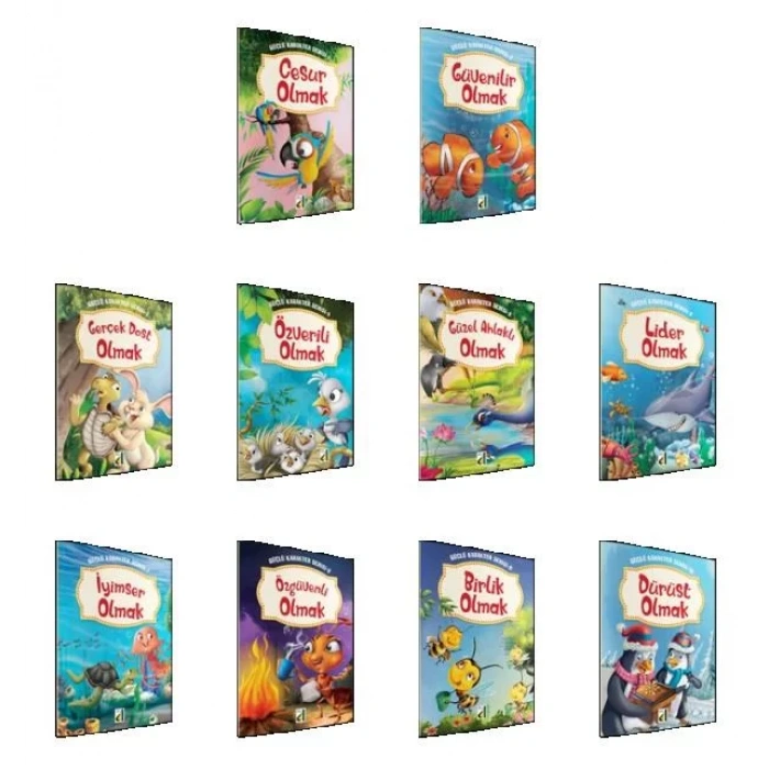 GÜÇLÜ KARAKTER SERİSİ ( 10 KİTAP ) - DAMLA