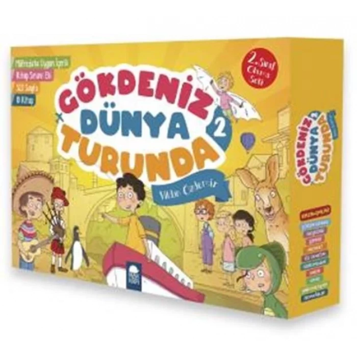GÖKDENİZ DÜNYA TURUNDA 2 (10 KİTAP) -MAVİ KİRPİ