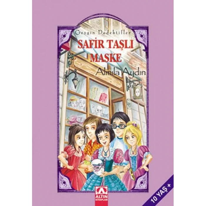 GEZGİN DEDEKTİFLERİ SAFİR TAŞLI MASKE - ALTIN