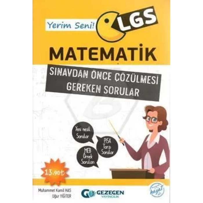GEZEGEN YERİM SENİ LGS MATEMATİK