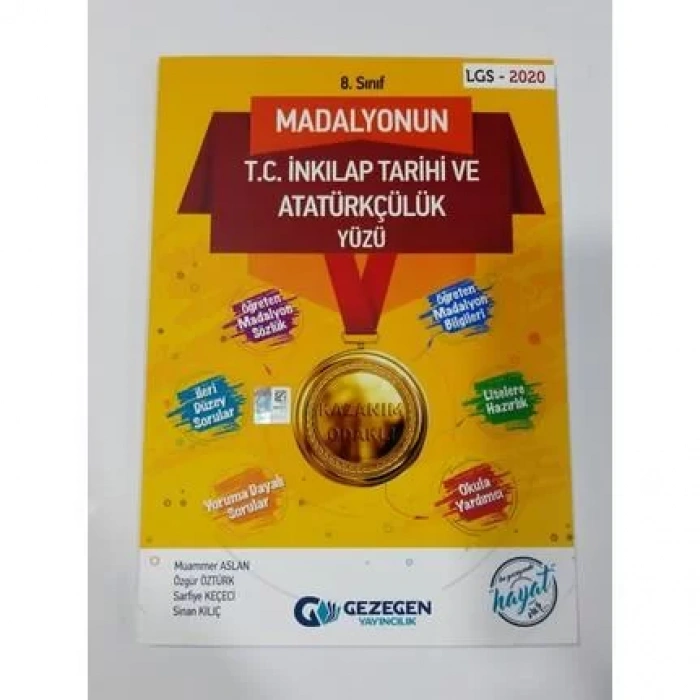GEZEGEN 8.SINIF MADALYONUN İNKİLAP TARİHİ YÜZÜ