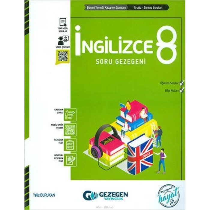 GEZEGEN 8.SINIF İNGİLİZCE SORU GEZEGENİ (YENİ)