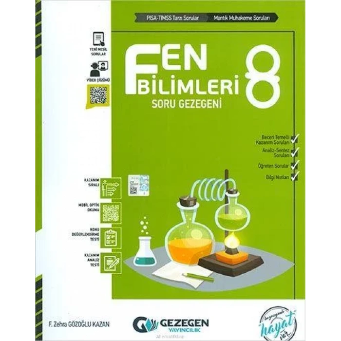 GEZEGEN 8.SINIF FEN BİLİMLERİ SORU GEZEGENİ (YENİ)