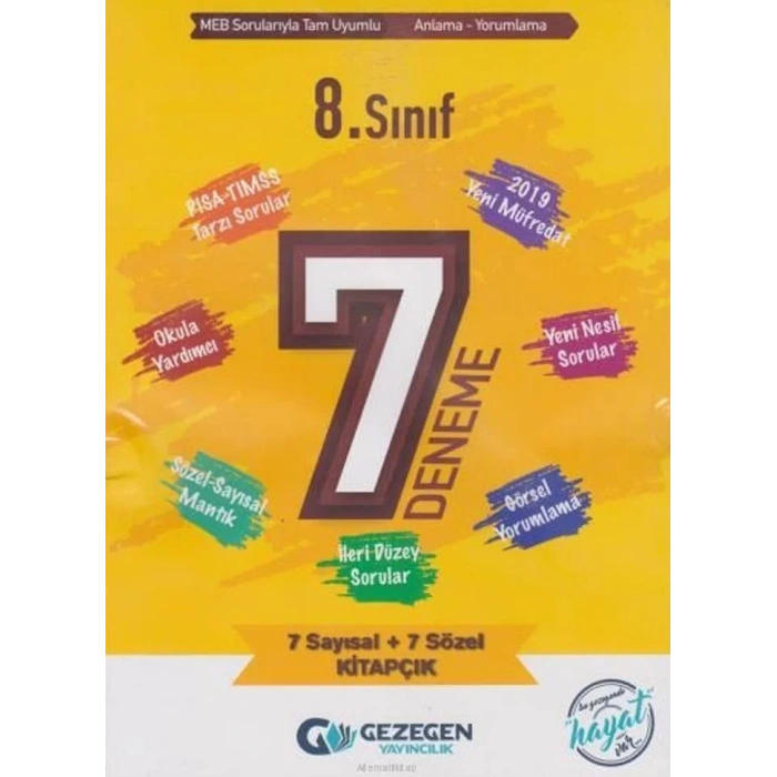 GEZEGEN 8.SINIF DENEME (7 Lİ)