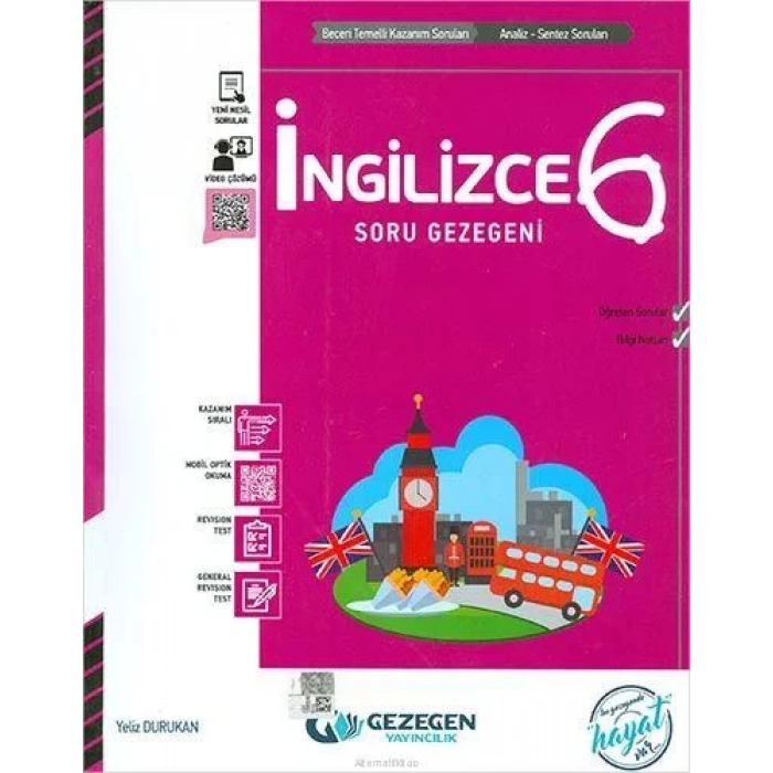 GEZEGEN 6.SINIF İNGİLİZCE SORU GEZEGENİ (YENİ)