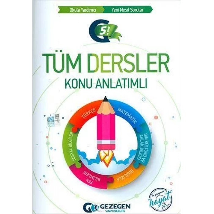GEZEGEN 5.SINIF TÜM DERSLER KONU ANLATIMLI