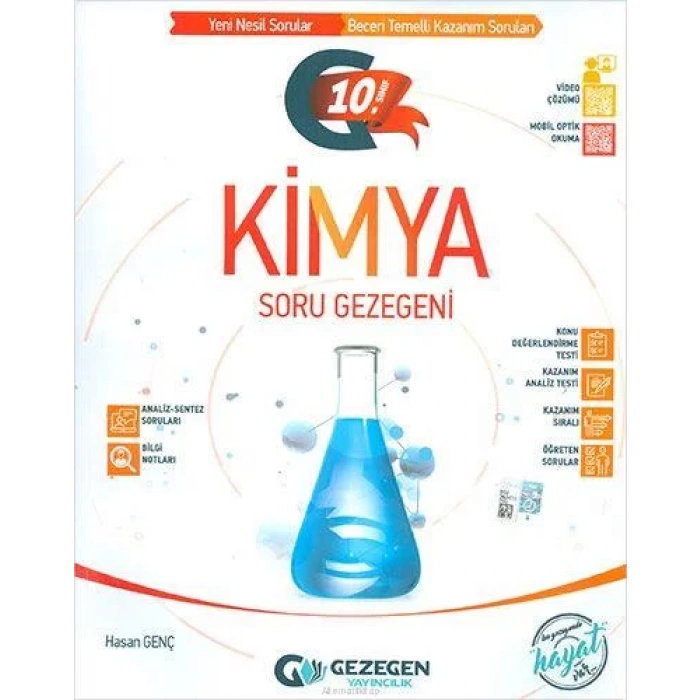 GEZEGEN 10.SINIF KİMYA SORU GEZEGENİ (YENİ)