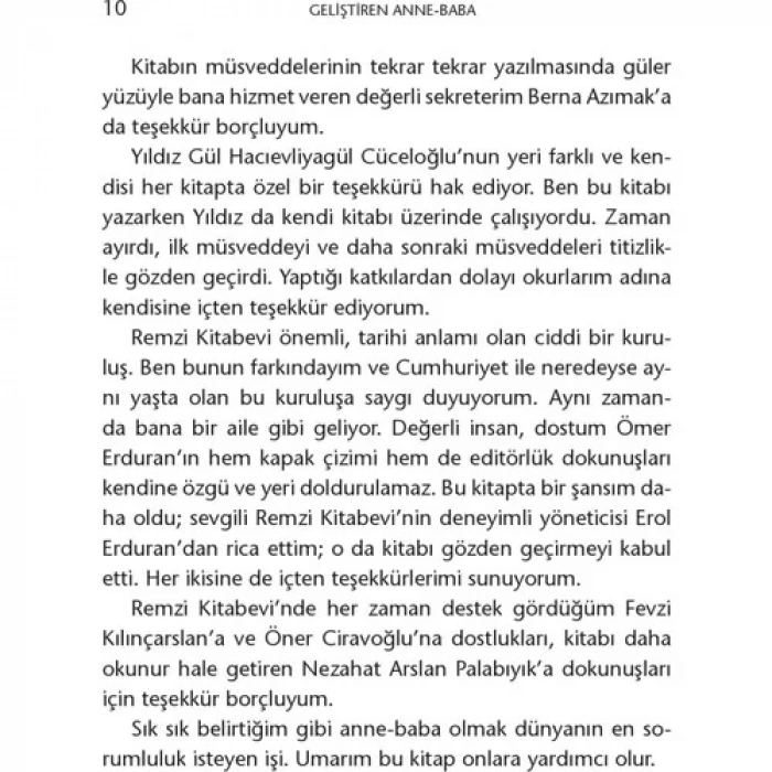 GELİŞTİREN ANNE BABA - REMZİ