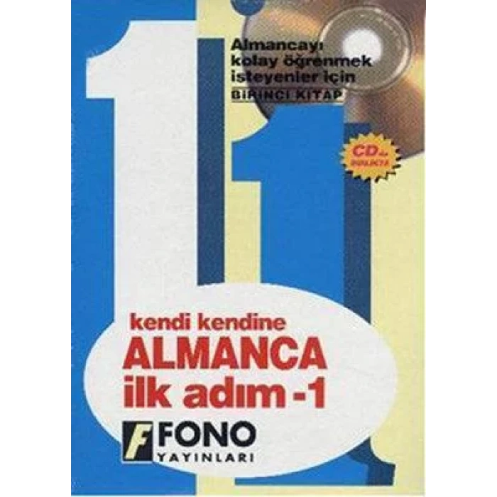 FONO ALMANCA İLK ADIM 1 CDLİ