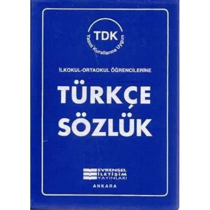 EVRENSEL TÜRKÇE SÖZLÜK TDK UYUMLU (PLASTİK KAPAK)