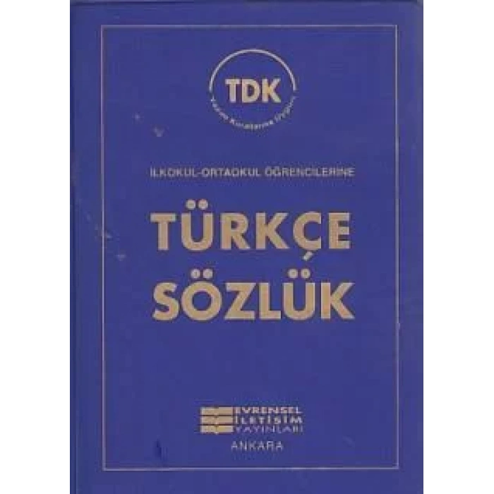 EVRENSEL TÜRKÇE SÖZLÜK TDK UYUMLU (PLASTİK KAPAK)