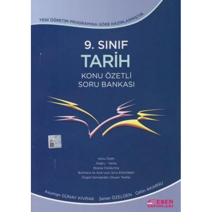 ESEN 9.SINIF TARİH KONU ÖZETLİ SORU BANKASI
