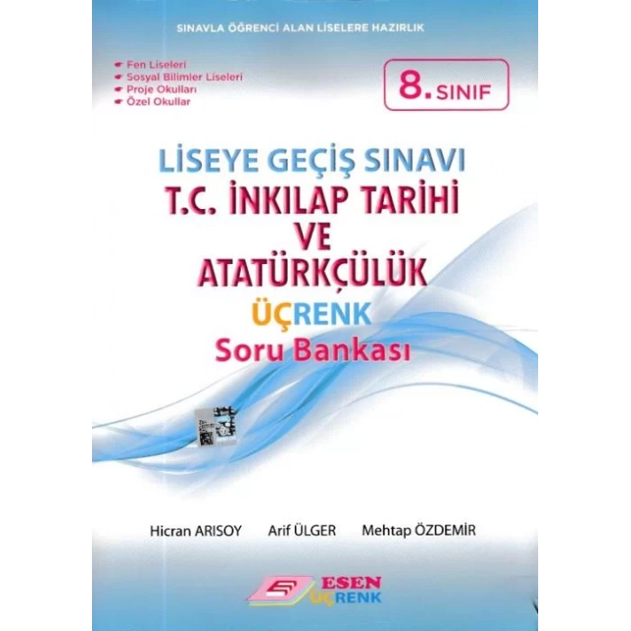 ESEN 8.SINIF ÜÇRENK İNKILAP TARİHİ SORU BANKASI