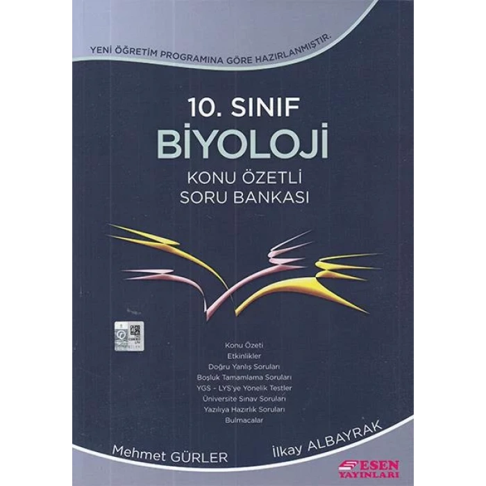 ESEN 10.SINIF BİYOLOJİ KONU ÖZETLİ SORU BANKASI