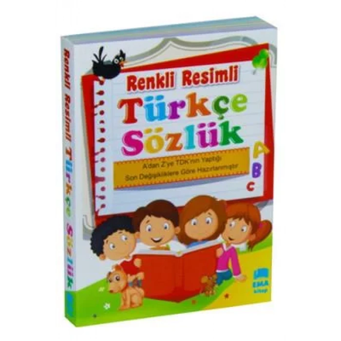 EMA RESİMLİ TÜRKÇE SÖZLÜK ORTA BOY KARTON KAPAK