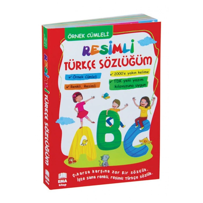 EMA RESİMLİ TÜRKÇE SÖZLÜK BÜYÜK BOY KARTON KAPAK