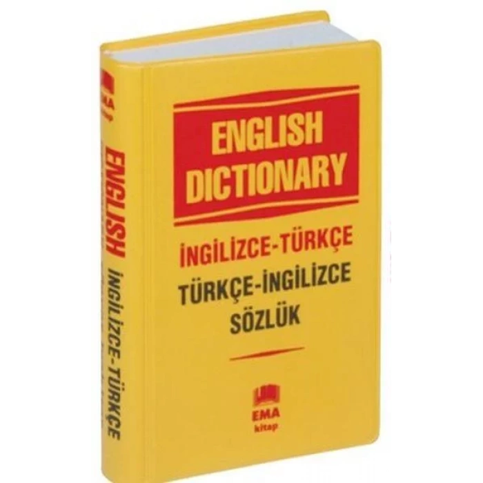 EMA İNGİLİZCE SÖZLÜK KÜÇÜK BOY PLASTİK KAPAK