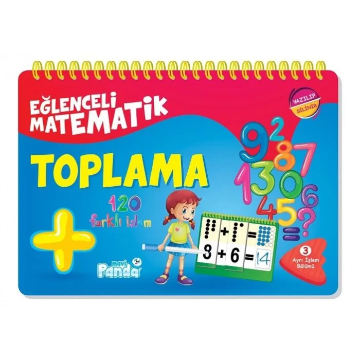 EĞLENCELİ MATEMATİK TOPLAMA - MAVİ PANDA