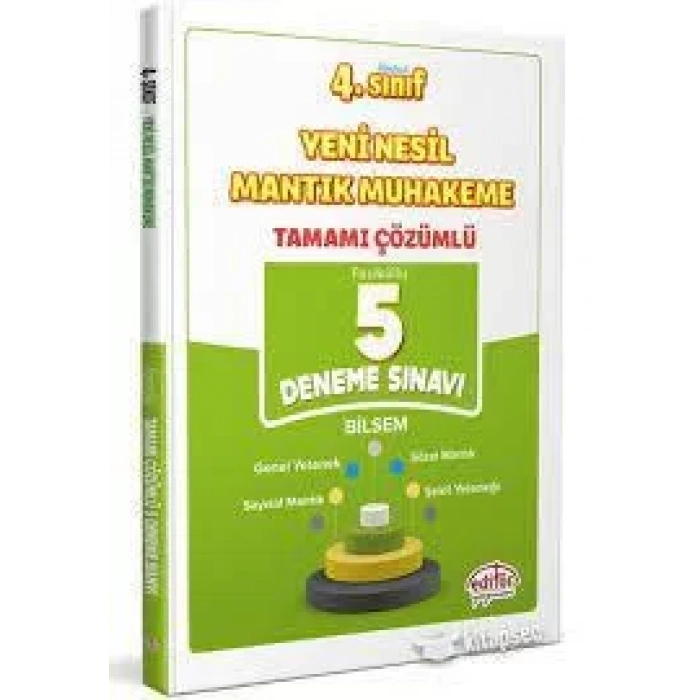 EDİTÖR 4.SINIF BİLSEM 5 DENEME
